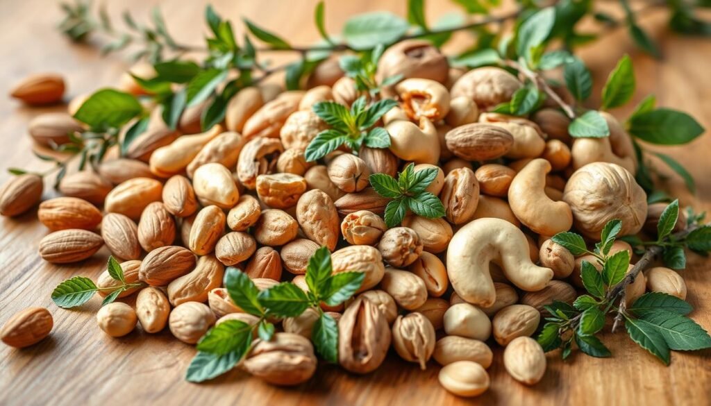 Nuts for healthy scalp