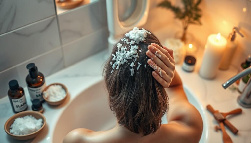 scalp exfoliation benefits