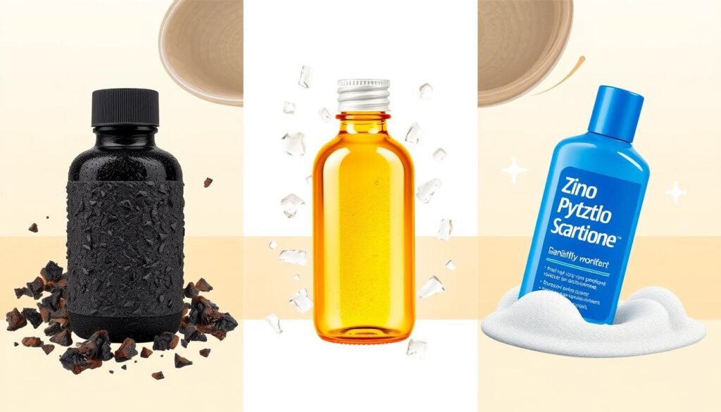 Comparison of Coal Tar, Salicylic Acid, and Zinc Pyrithione in Dandruff Treatment