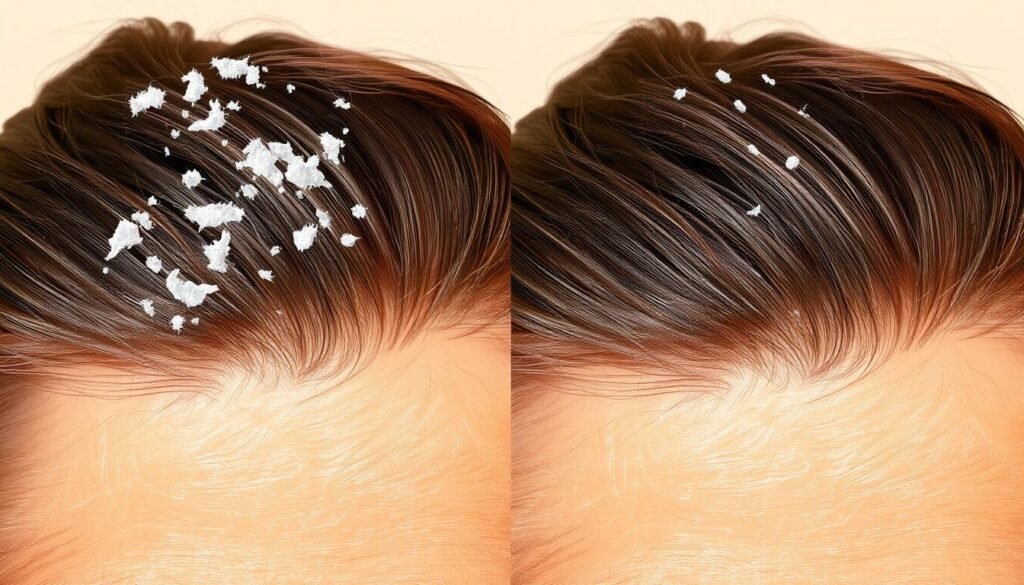 Dandruff Identification and Dry Scalp Comparison