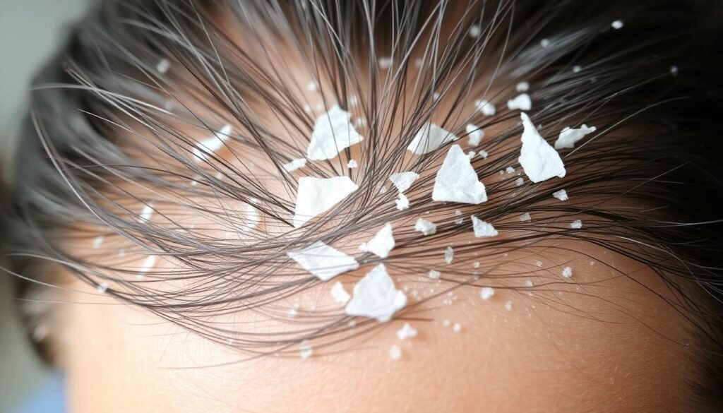 Dandruff Symptoms and Flaking