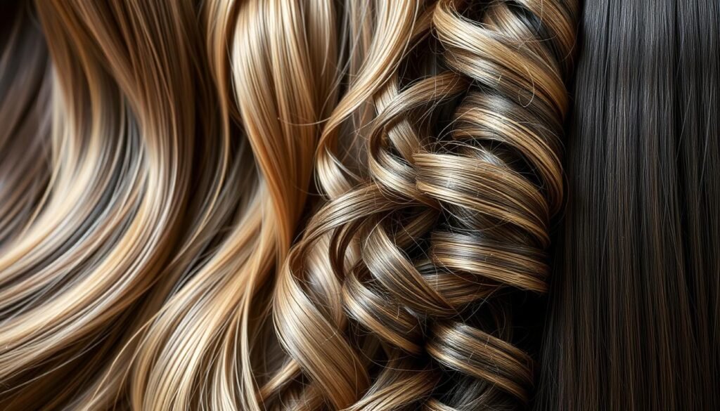 Hair texture and manageability in low humidity