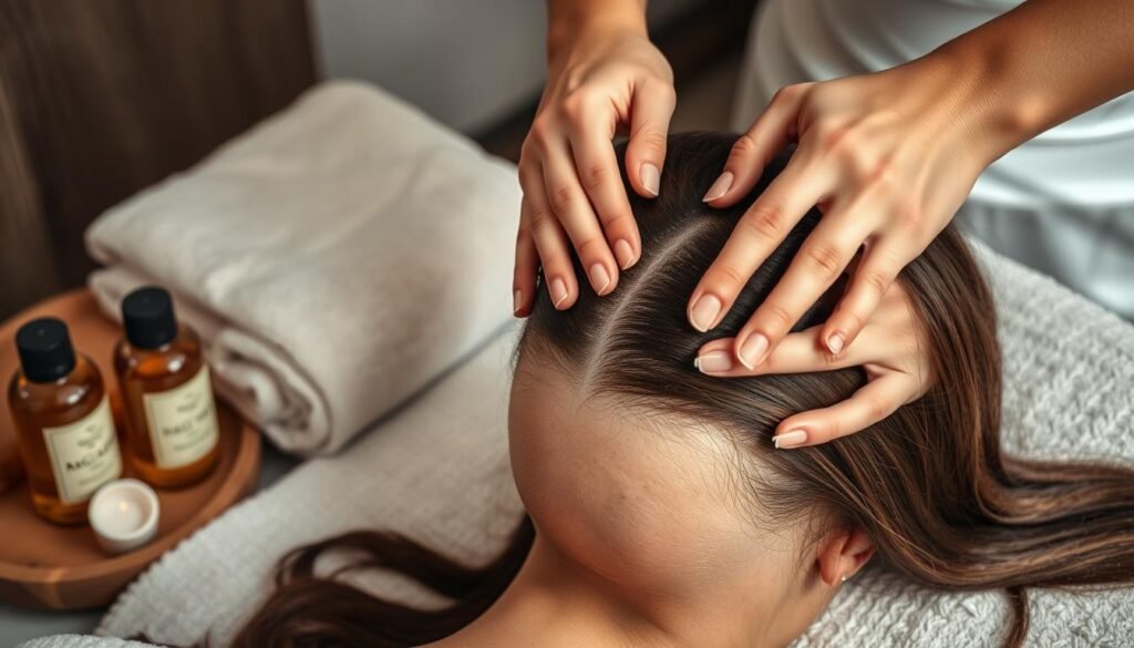 Scalp Massage Techniques for Distributing Natural Oils