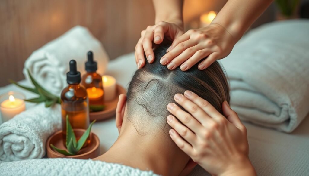 Tension Relief for Scalp and Dandruff