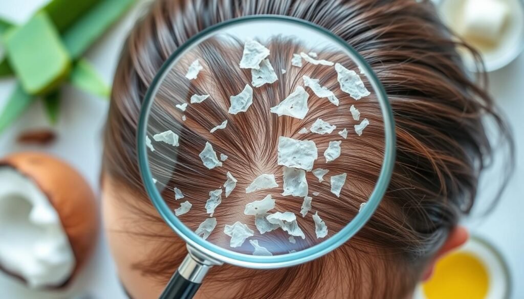 dandruff causes and symptoms