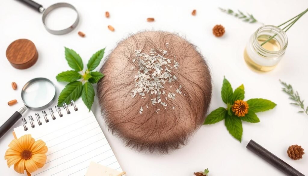 dandruff diagnosis