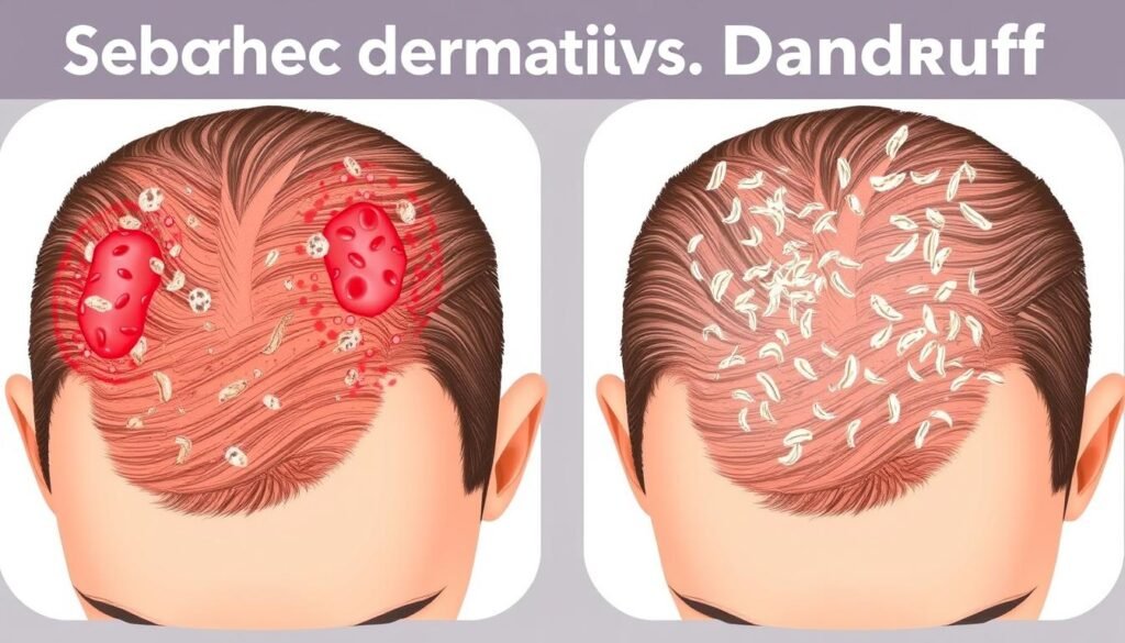 diagnosis seborrheic dermatitis and dandruff