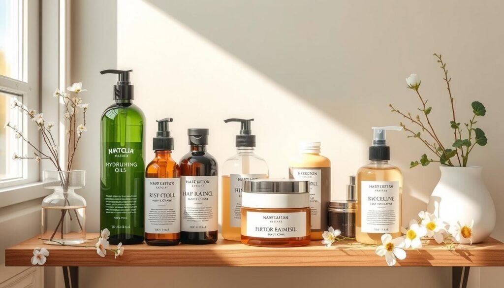 hydrating hair products and dry scalp remedies