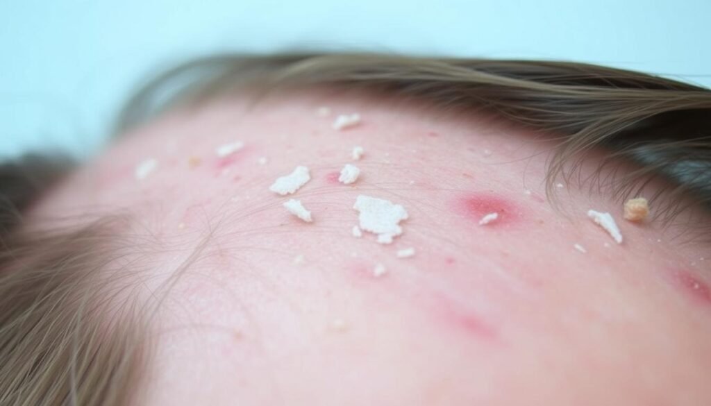 itchy scalp related to dandruff symptoms
