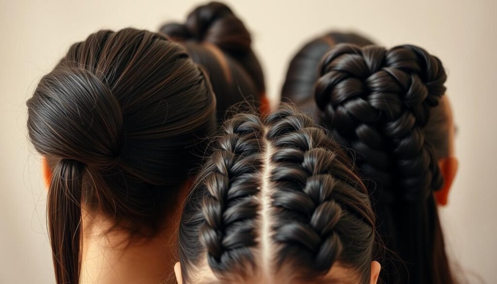 tight hairstyles